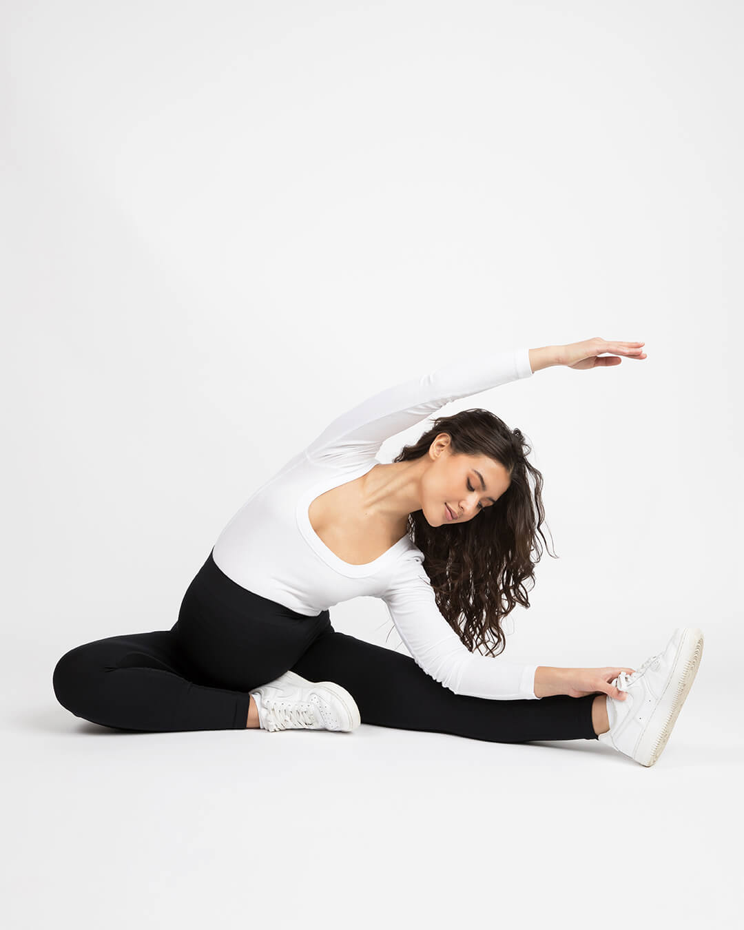 Bel Ayarlı Hamile Taytı